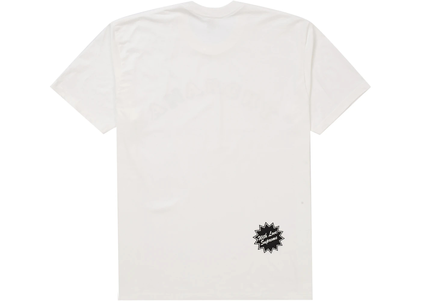 Supreme Jamie Reid Anarchy Tee White - 2