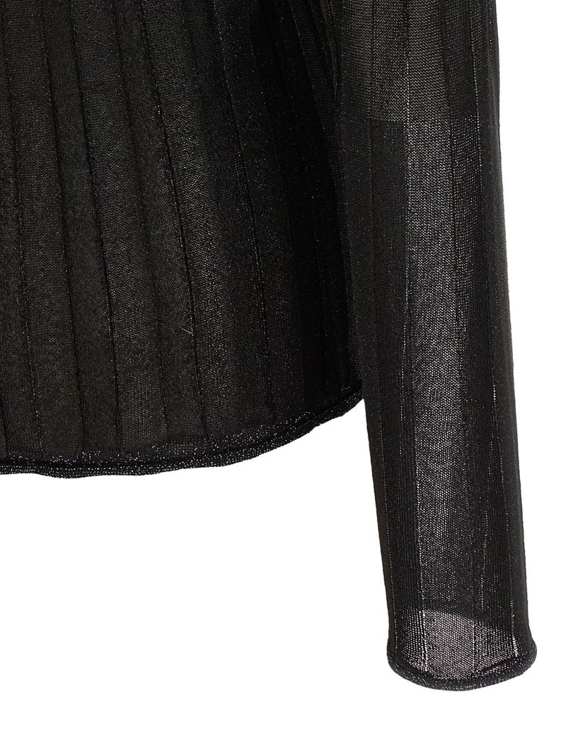 ribbed lurex sweater 3