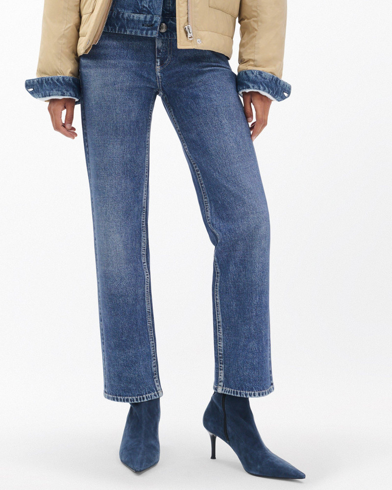 rag & bone Mercer Suede Ankle Boots outlook