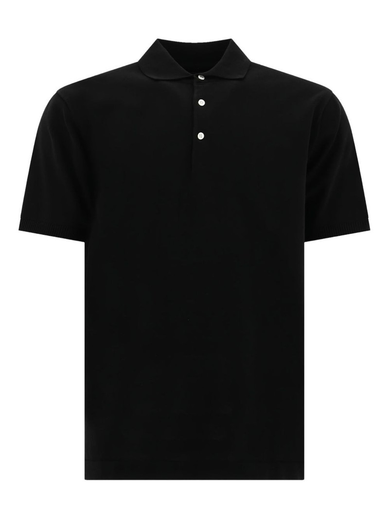 short-sleeve cotton polo shirt 1