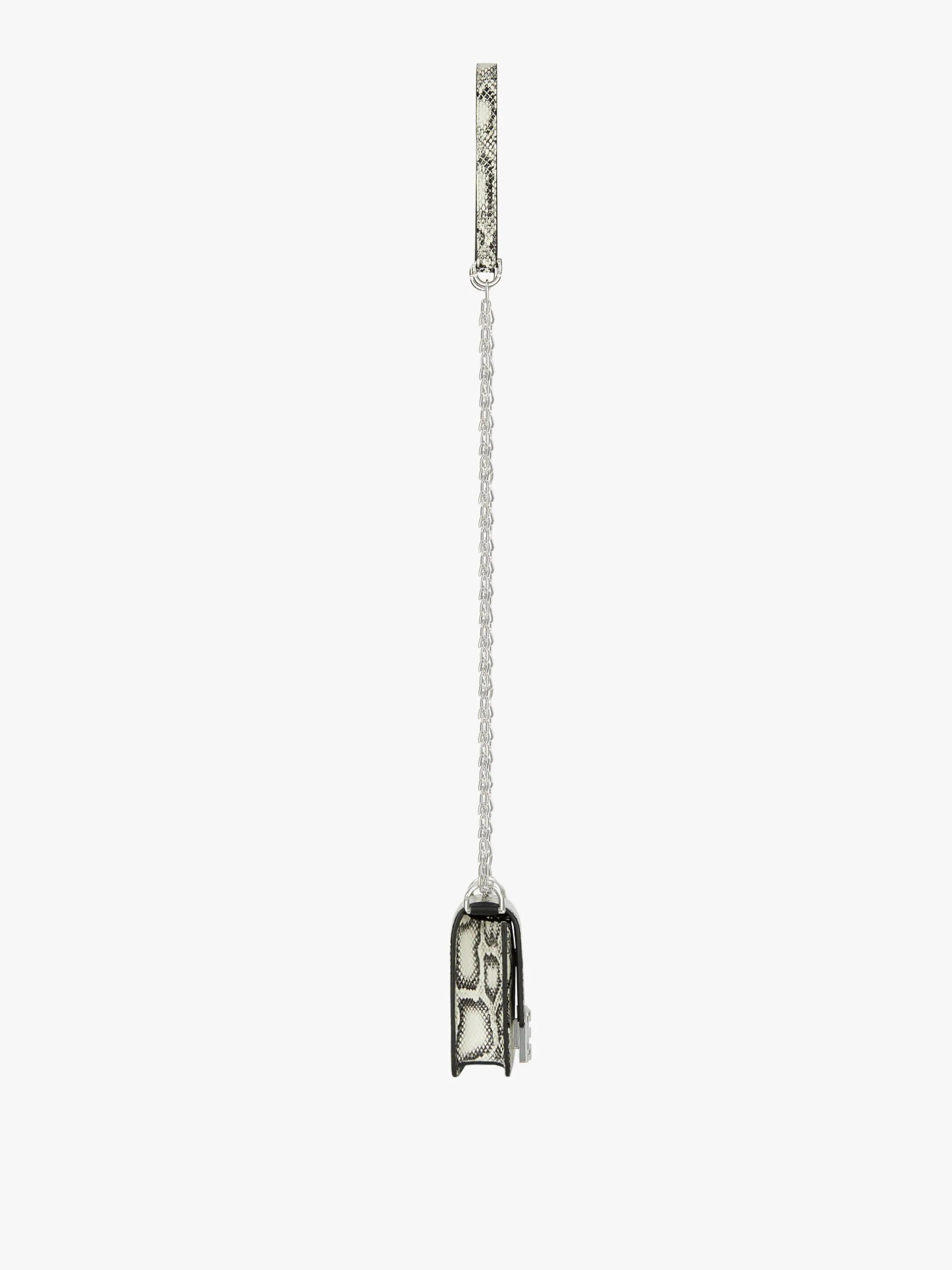 SMALL 4G BAG IN PYTHON EFFECT WITH CHAIN - 2