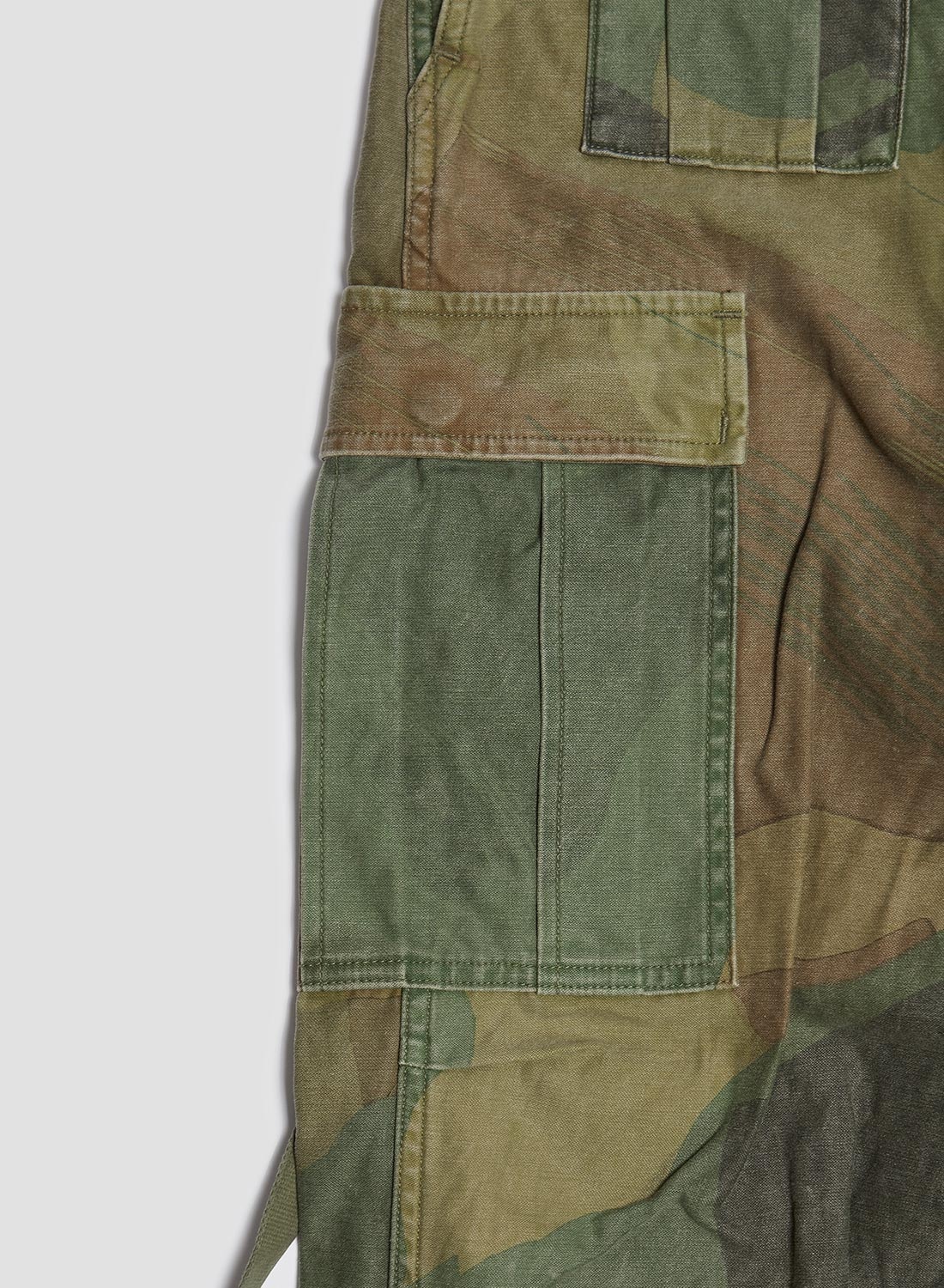 Army Cargo Pant Fade Camo in Green - 8