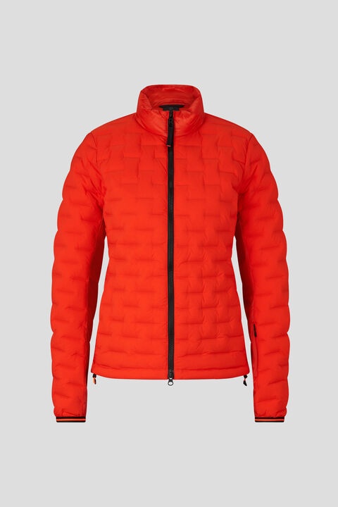 Rebeca Lightweight down jacket in Coral - 1