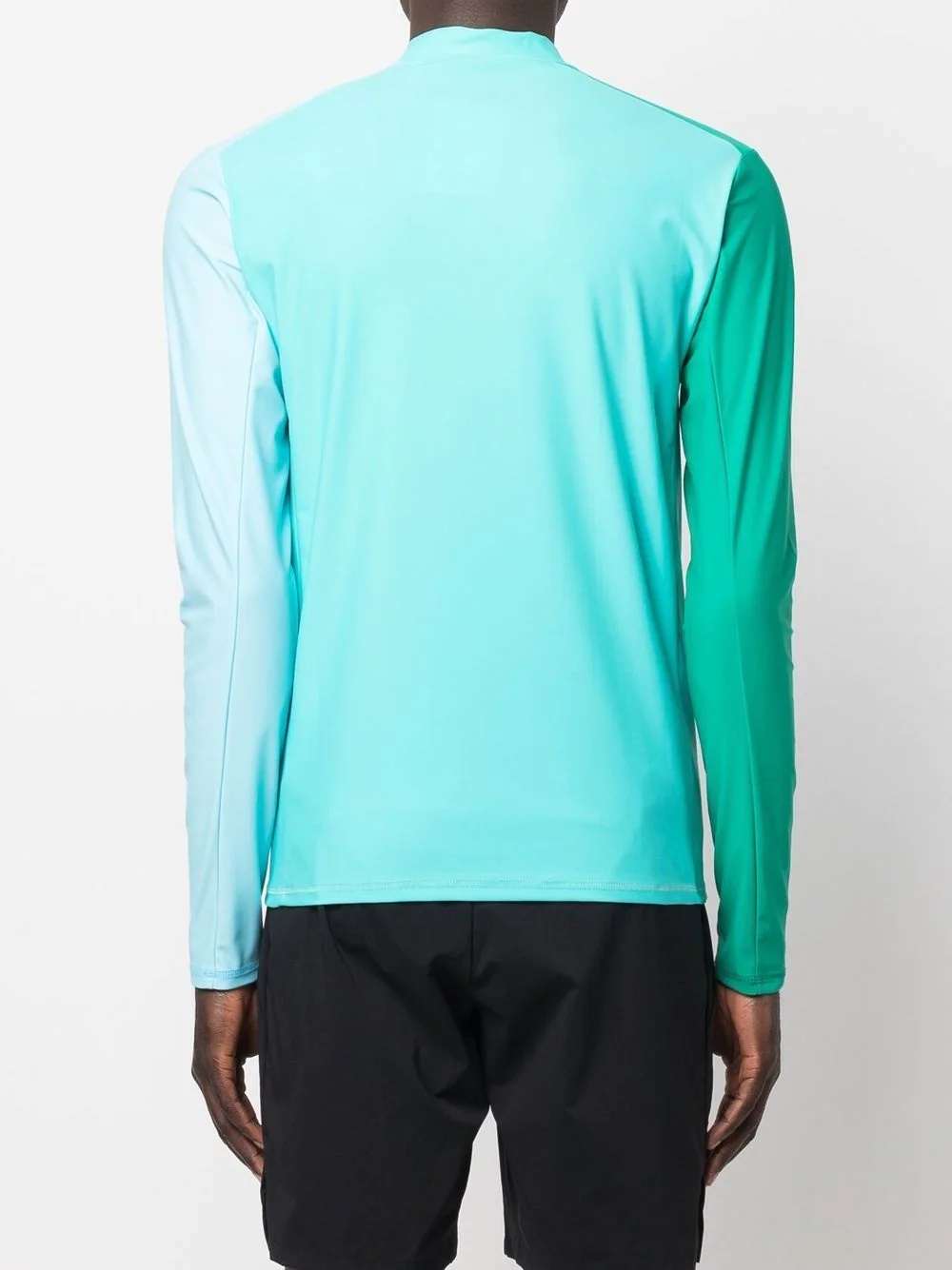 colour-block cycling top - 4