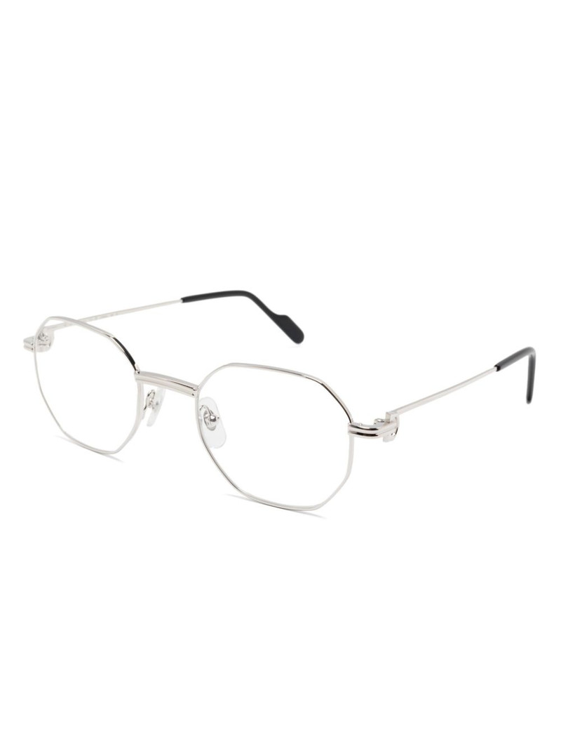 Cartier geometric-frame glasses outlook