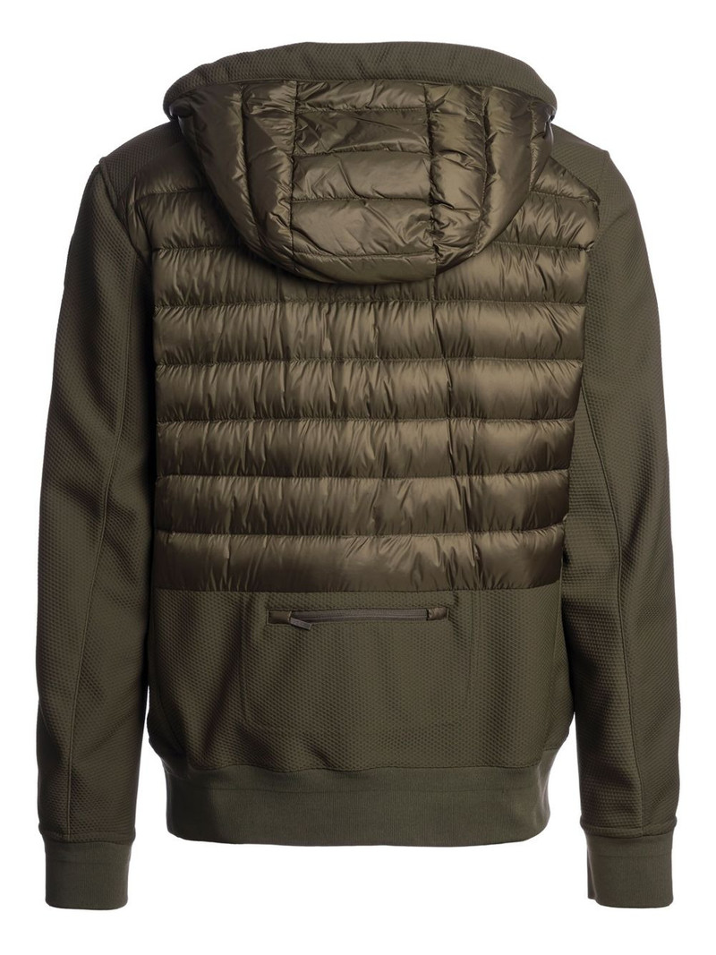 PARAJUMPERS logo-patch hooded jacket outlook