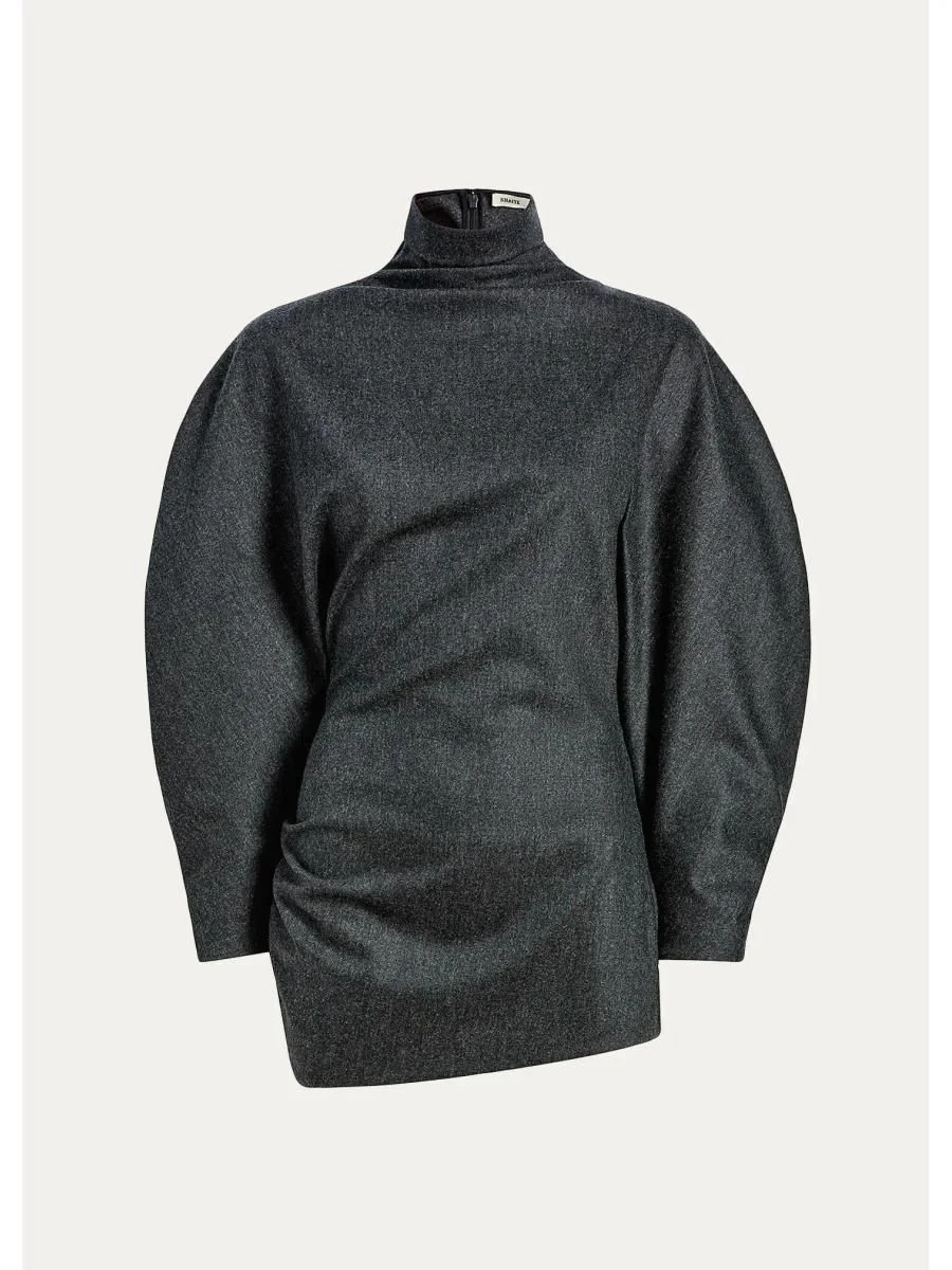 Harlow Virgin Wool-Blend Top - 1