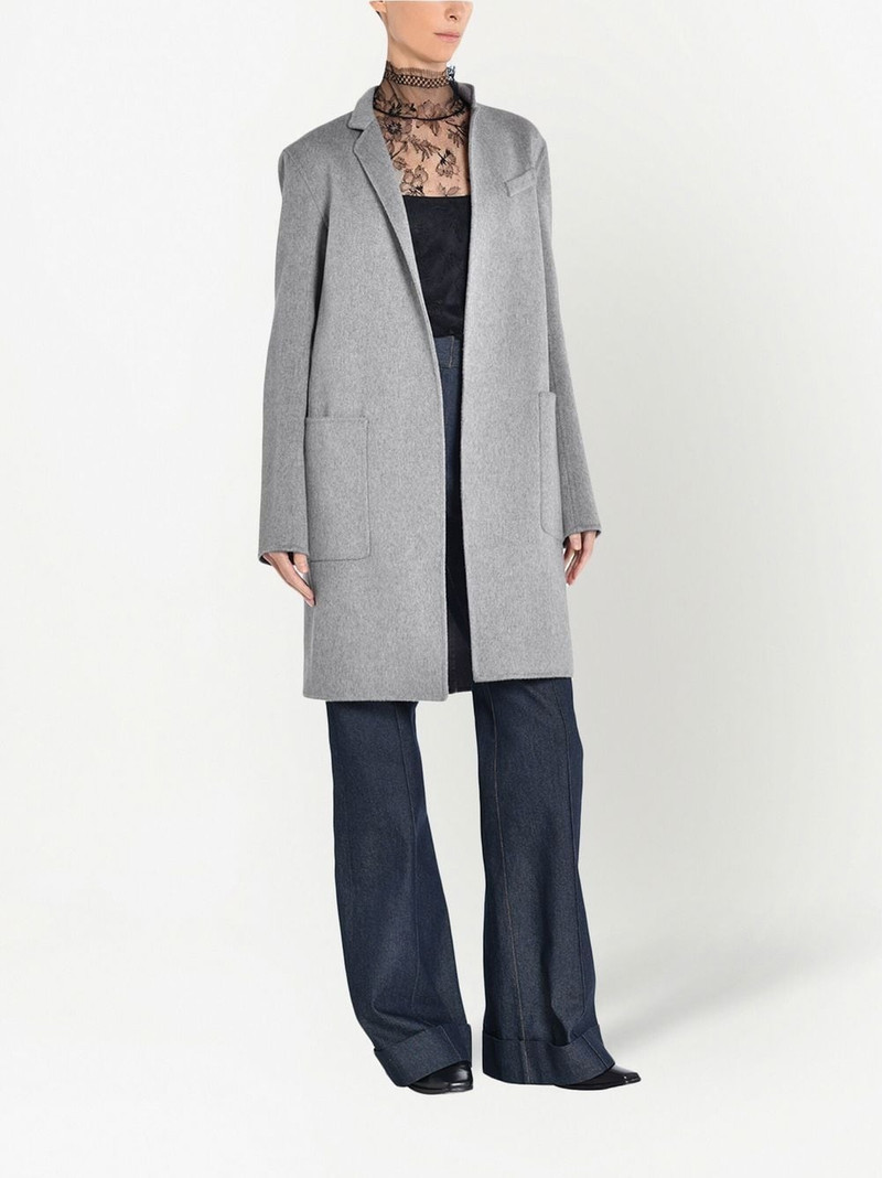 Gina open-front cashmere coat 3