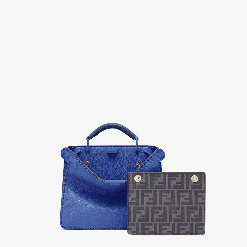 FENDI Blue leather bag outlook