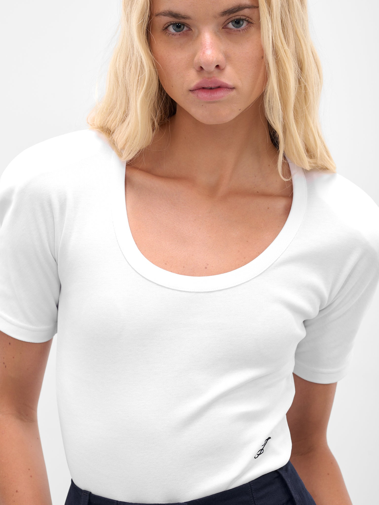White 'Le Body Ovalo' Bodysuit - 4