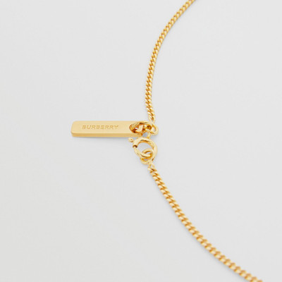 Burberry Gold-plated Chain-link Necklace outlook