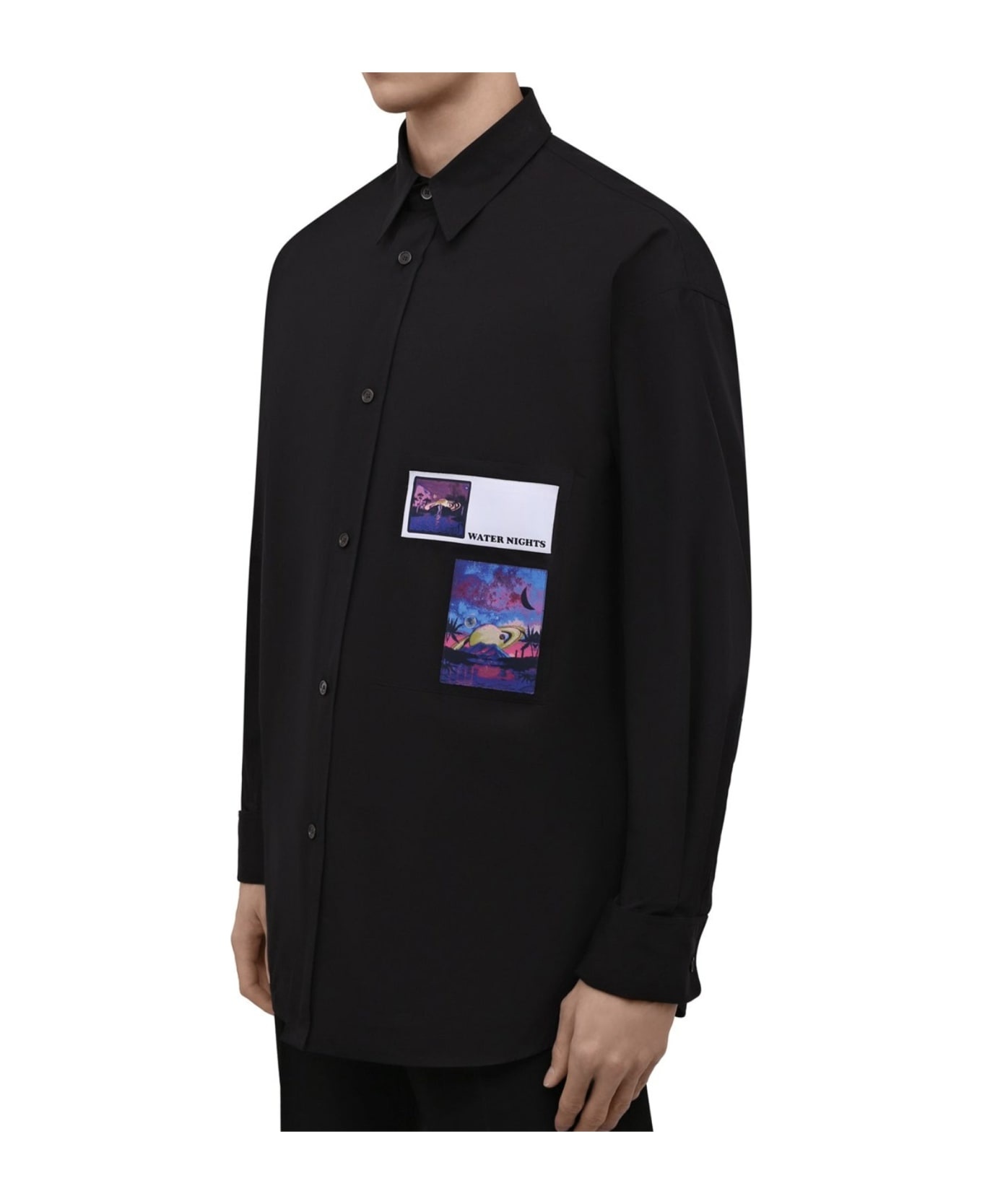 Garavani Water Nights Patches Shirt - 2