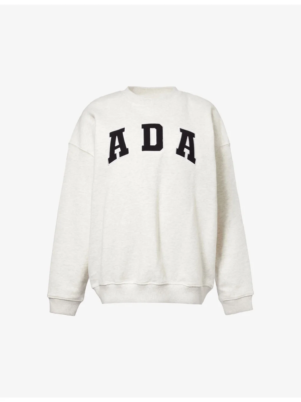 Logo-Embroidered Oversized Cotton Sweatshirt - 1