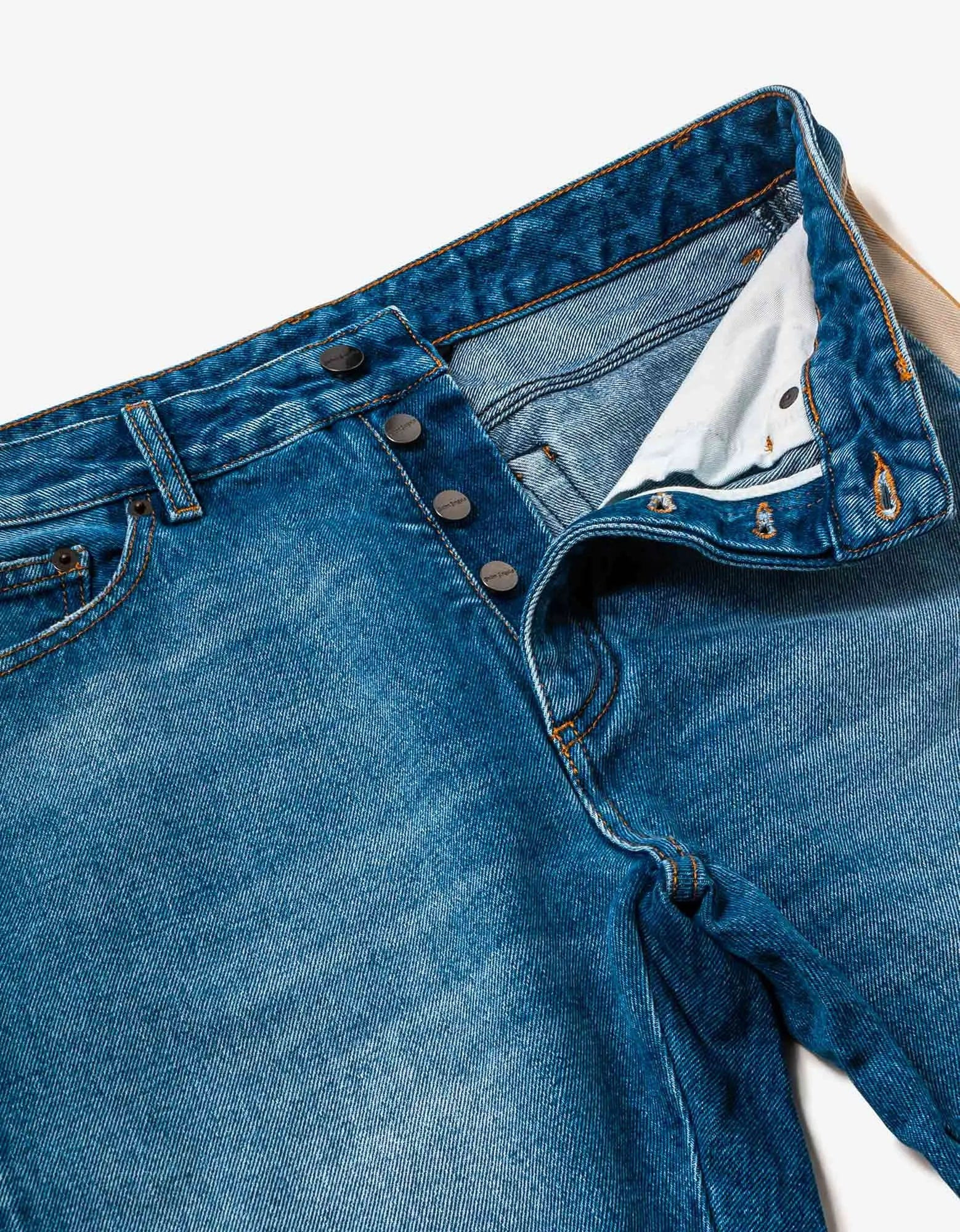 Palm Angels Blue Side-Stripe Jeans - 6