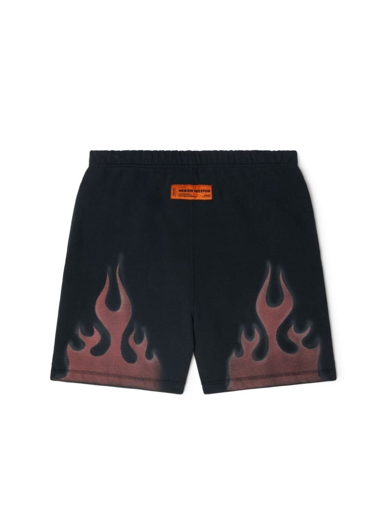 Heron Law Flames Sweatshorts 6