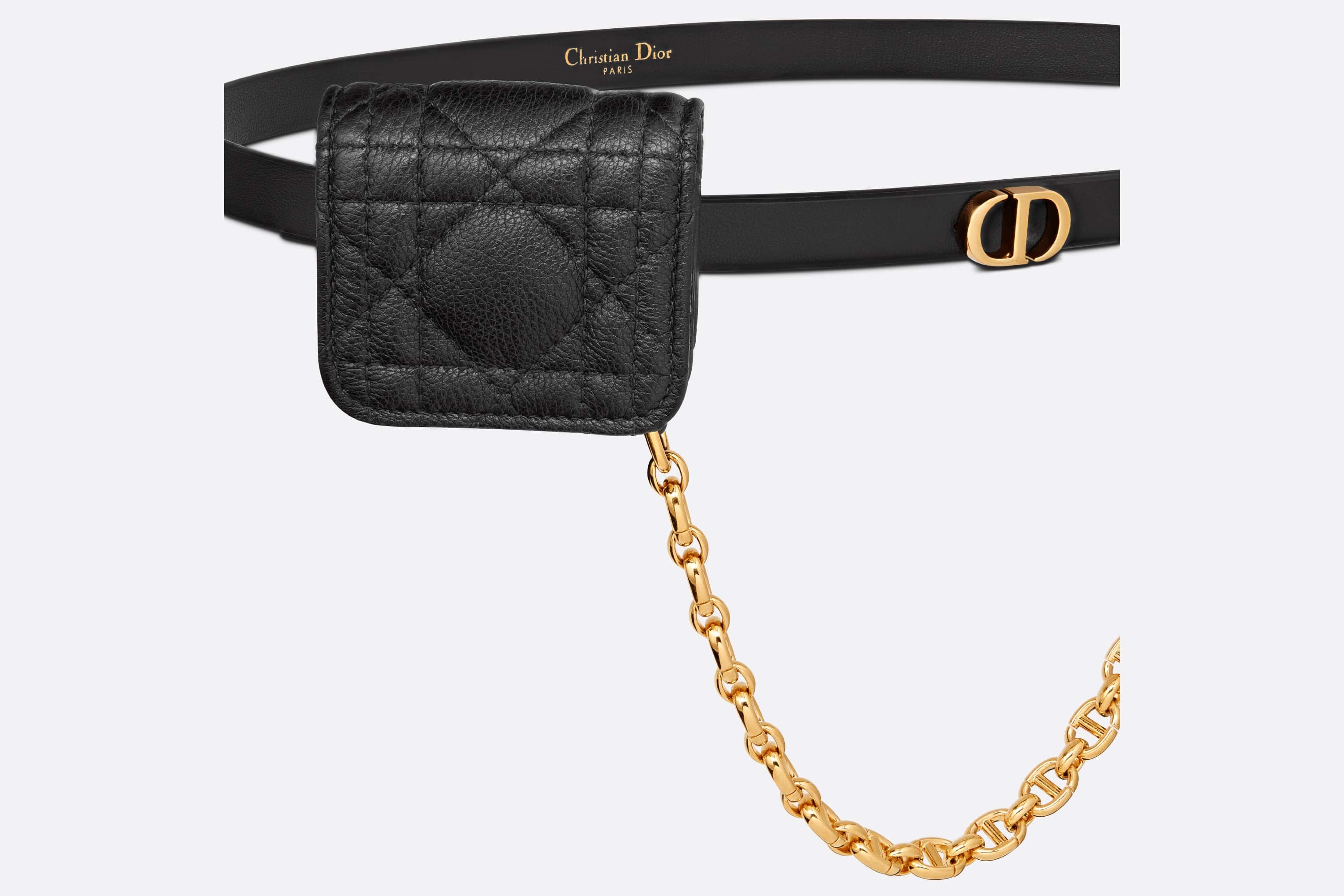 Dior Caro Belt with Removable Pouch - 2