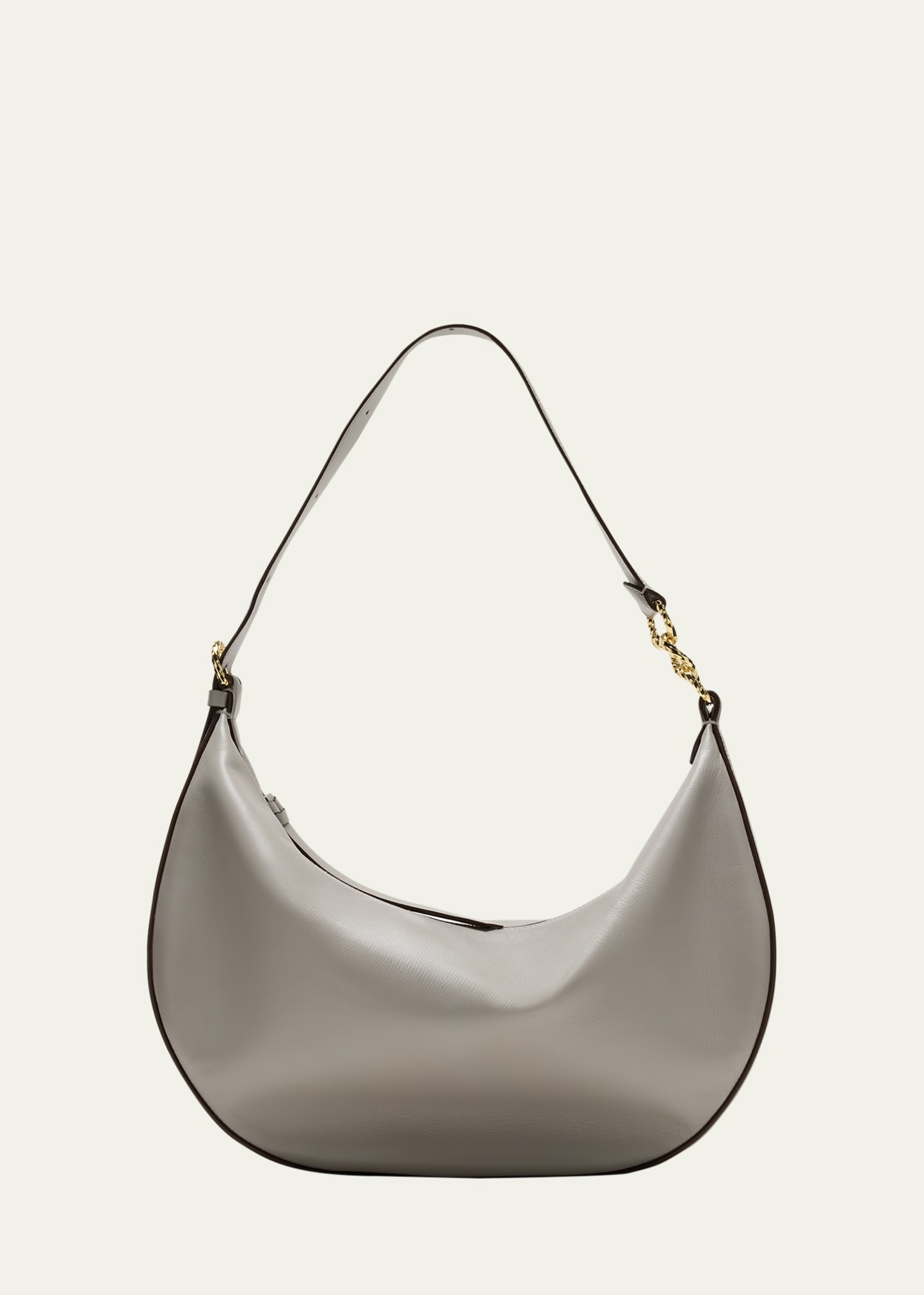 Twyla Large Calf Leather Hobo Bag - 1