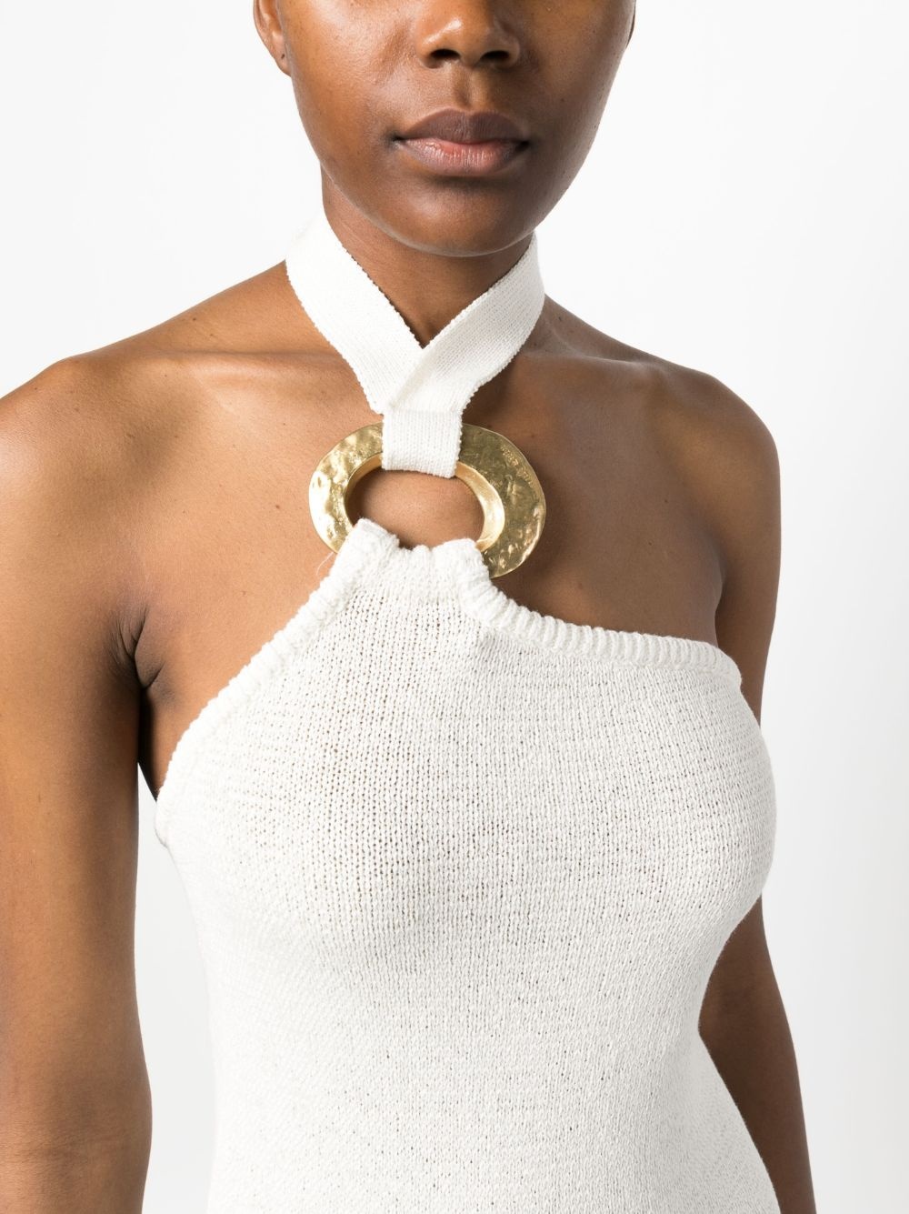 Kendal knitted sleeveless minidress - 5