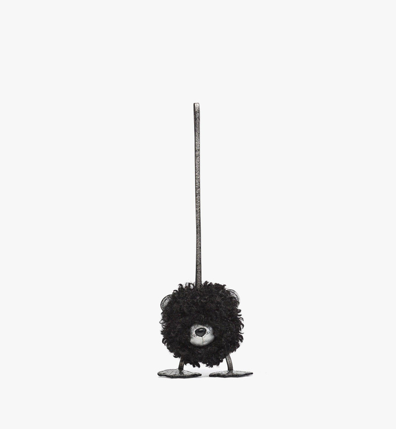 Aren Bear Charm in Faux Fur 1