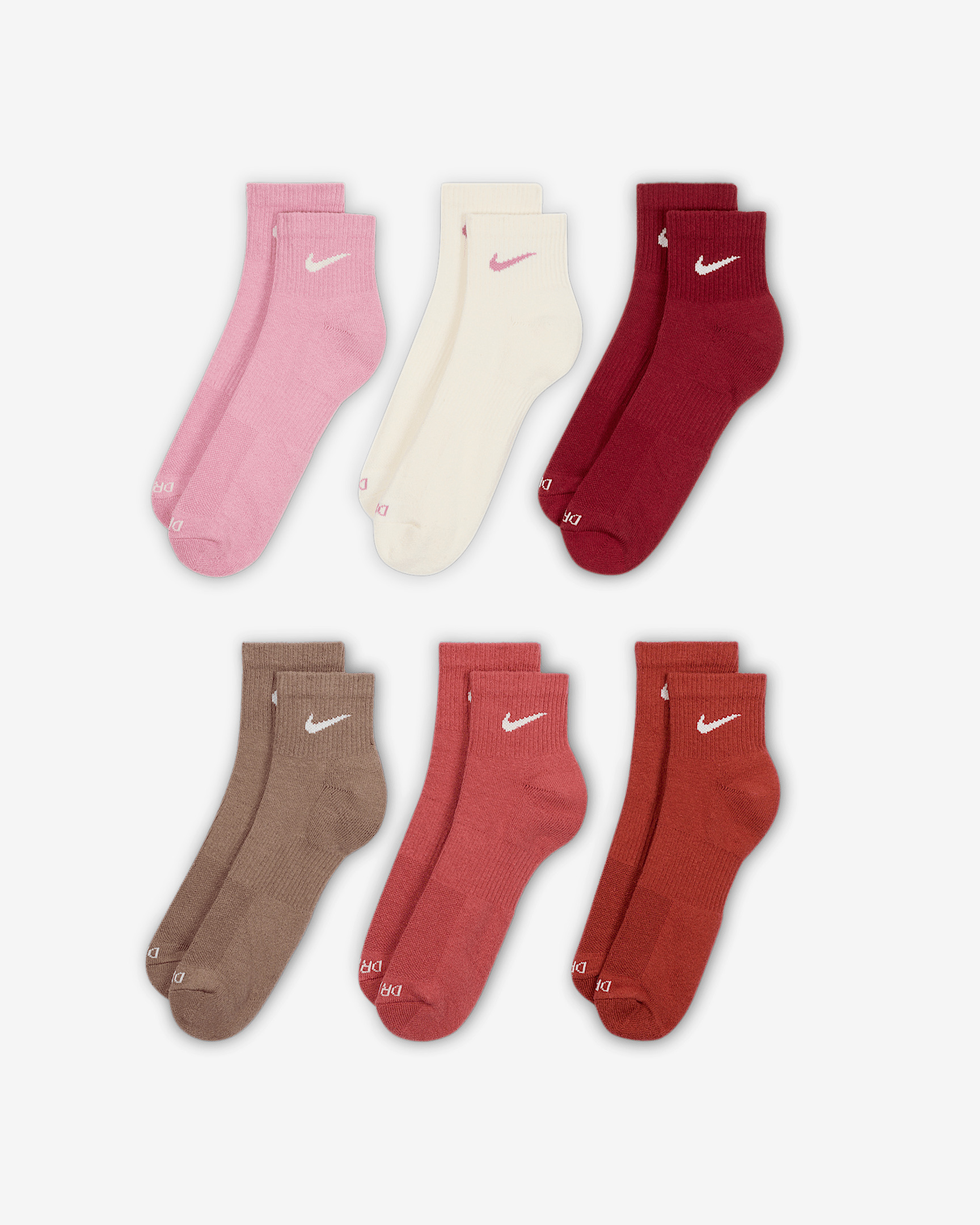 Nike Everyday Plus Cushioned Training Ankle Socks (6 Pairs) - 2