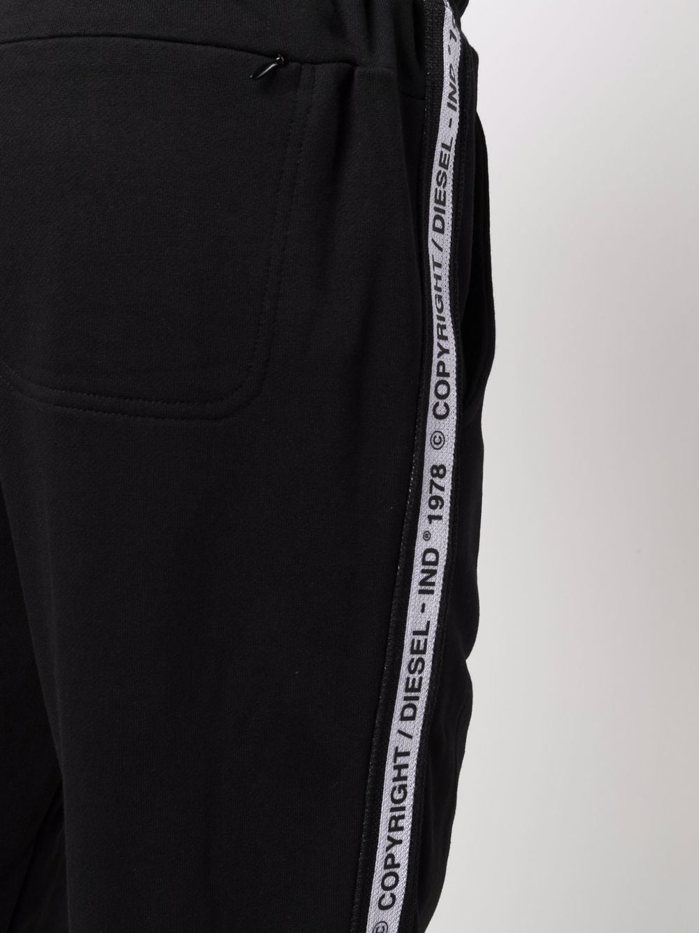 drawstring track pants - 5