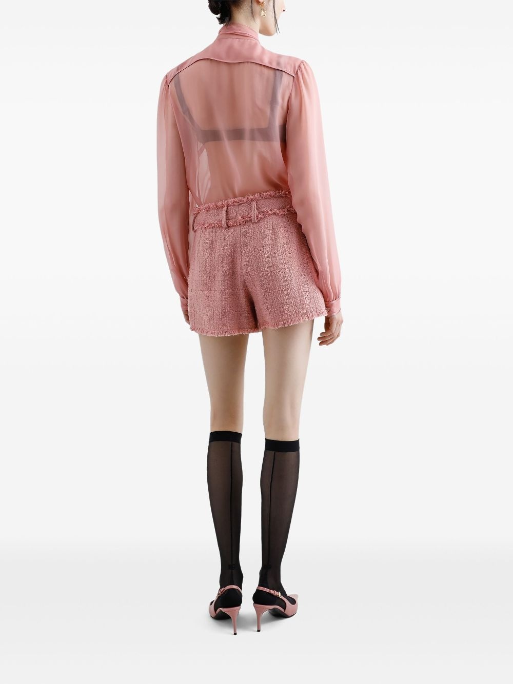 tweed shorts - 3