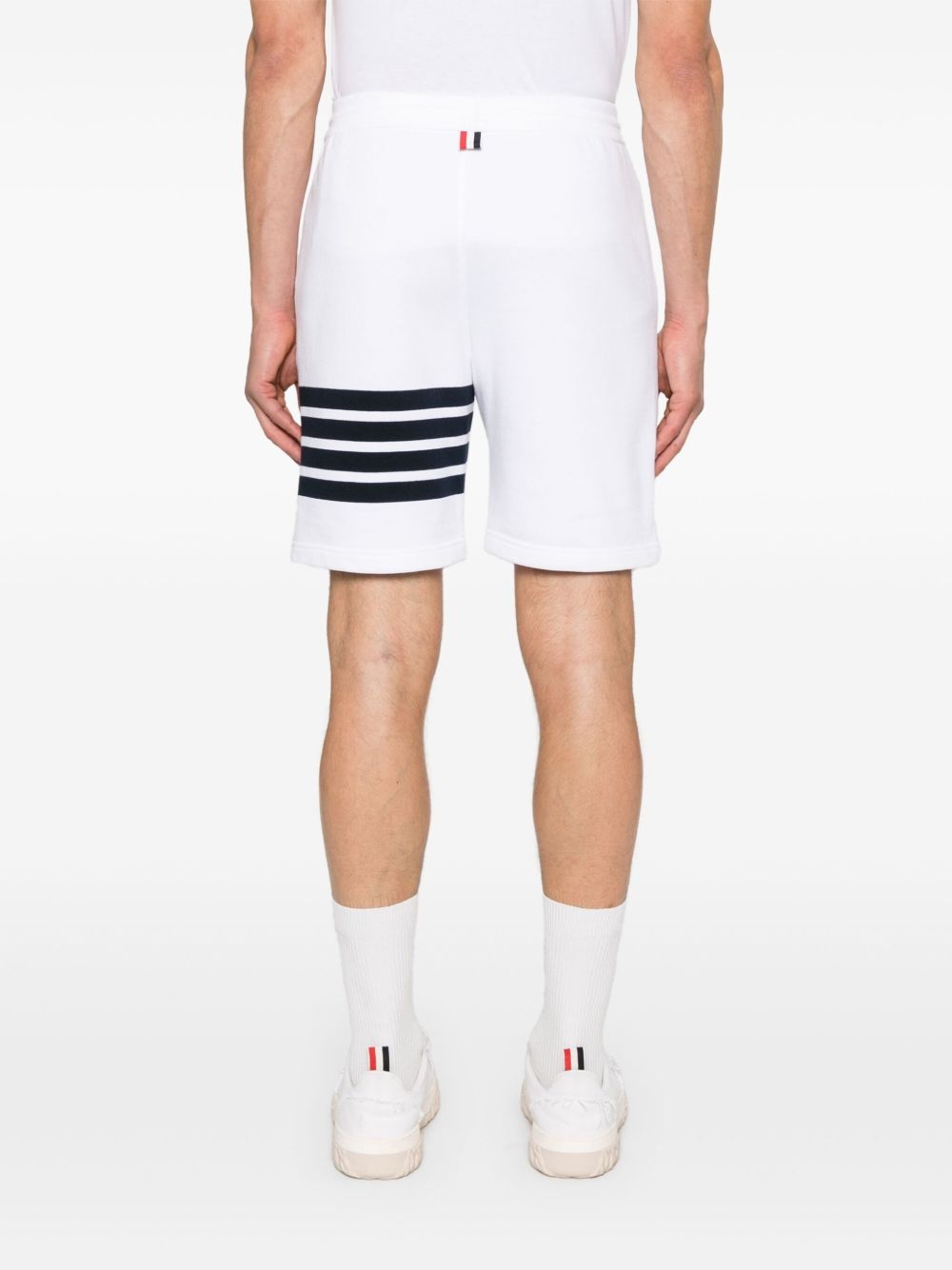 4-Bar stripe track shorts - 4