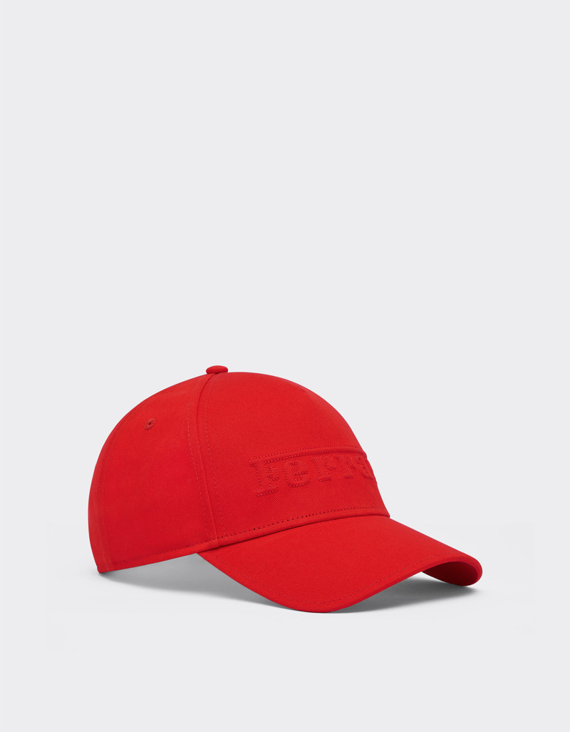 Ferrari Cotton baseball cap with Ferrari logo embroidery outlook