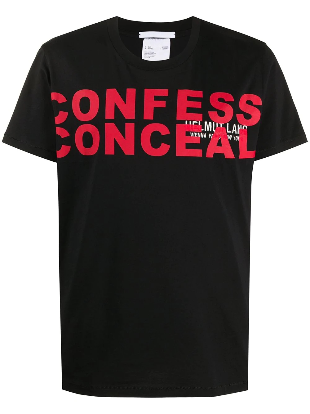 confess conceal short sleeve T-shirt - 1