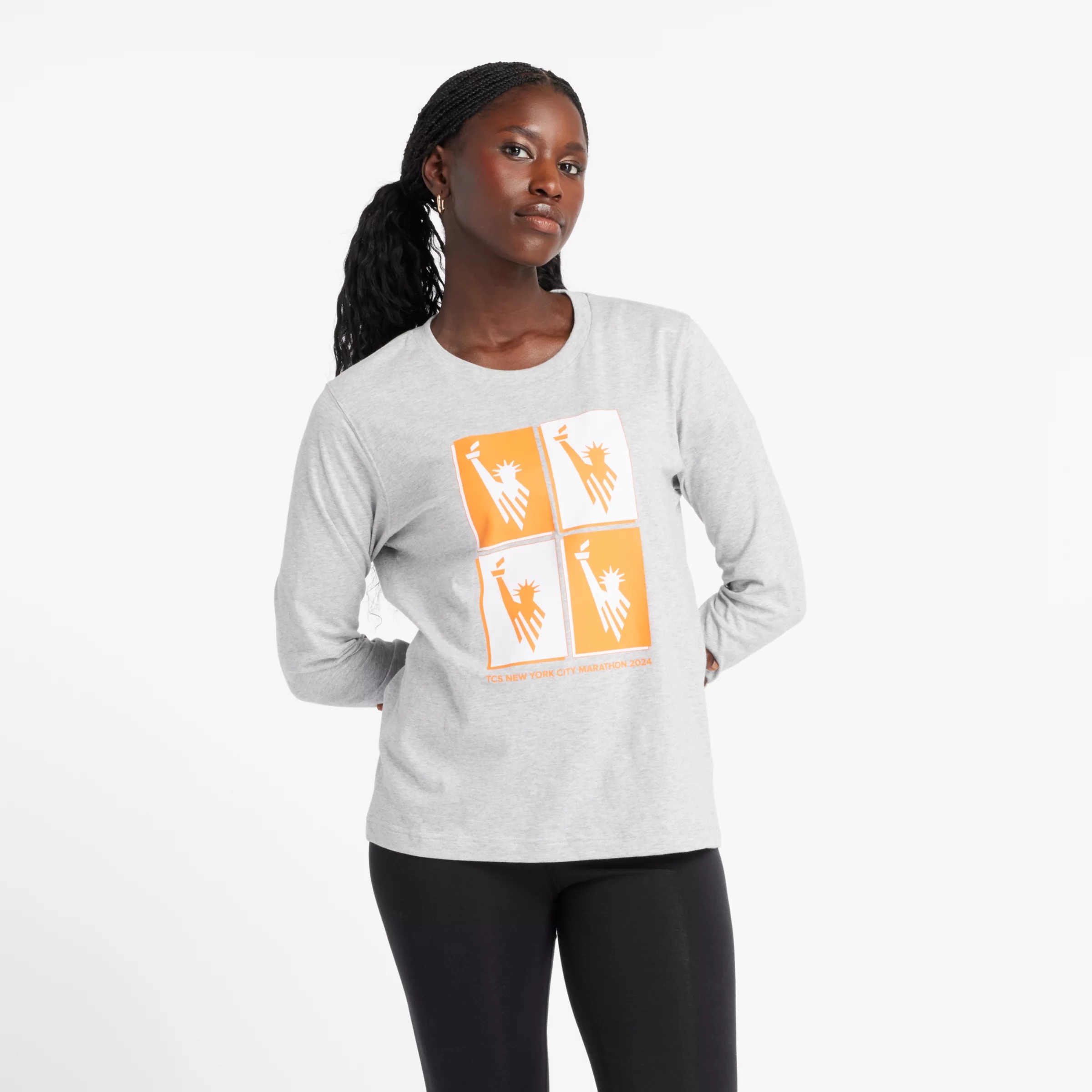 NYC Marathon Graphic Long Sleeve - 1