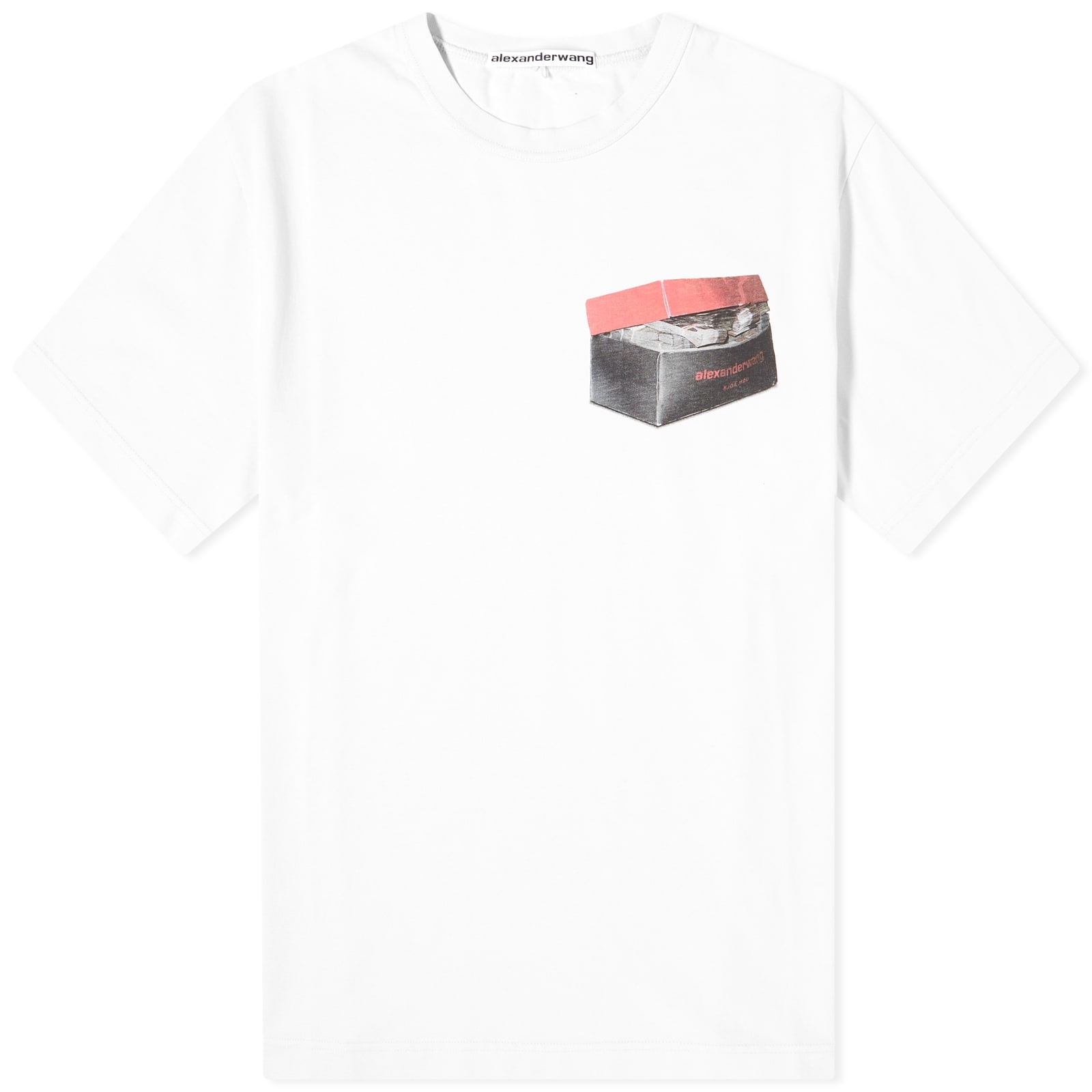 Alexander Wang T-Shirt With Shoebox Graphic - 1