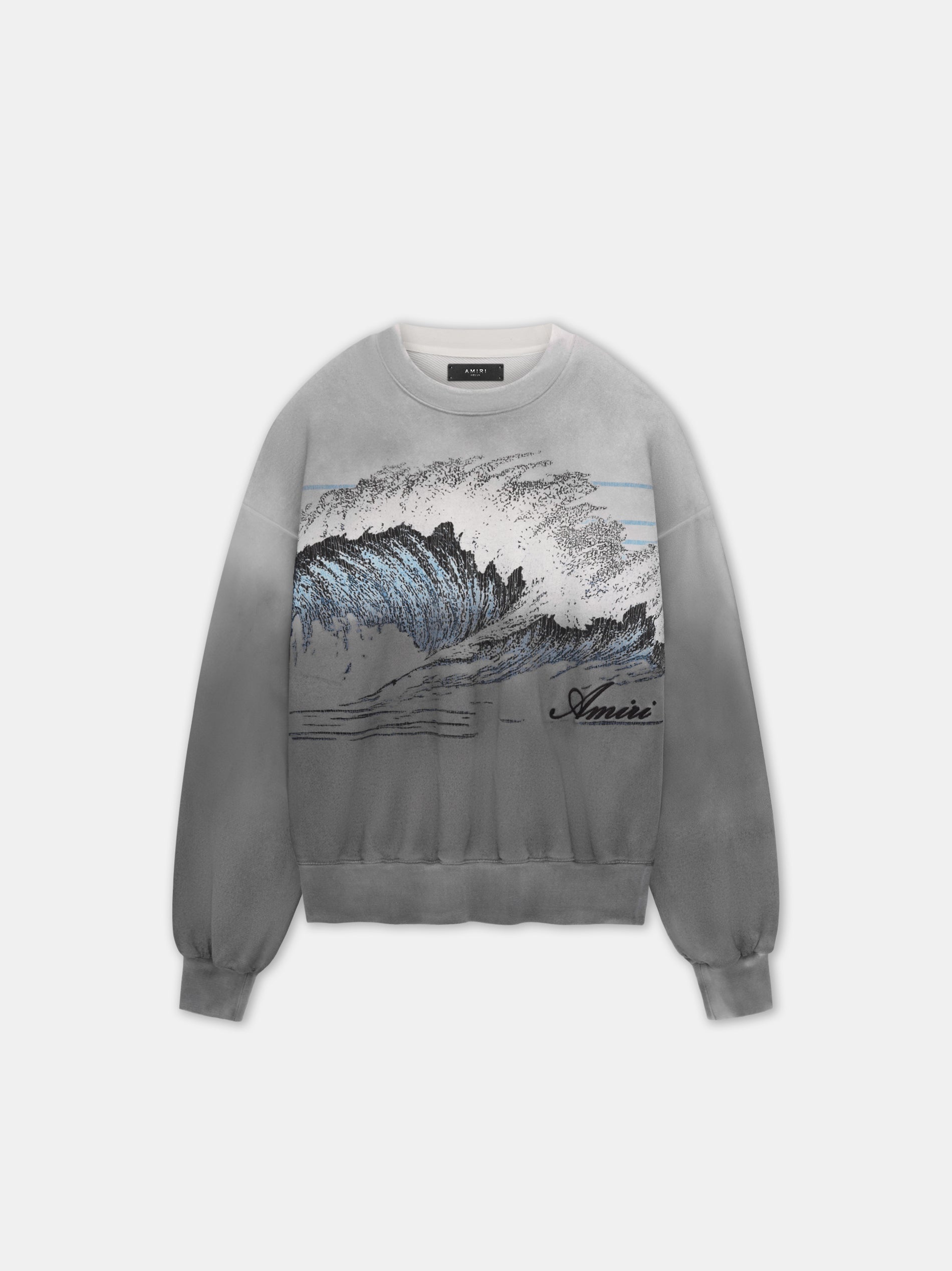 VINTAGE WAVE OVERSIZED CREW - 1