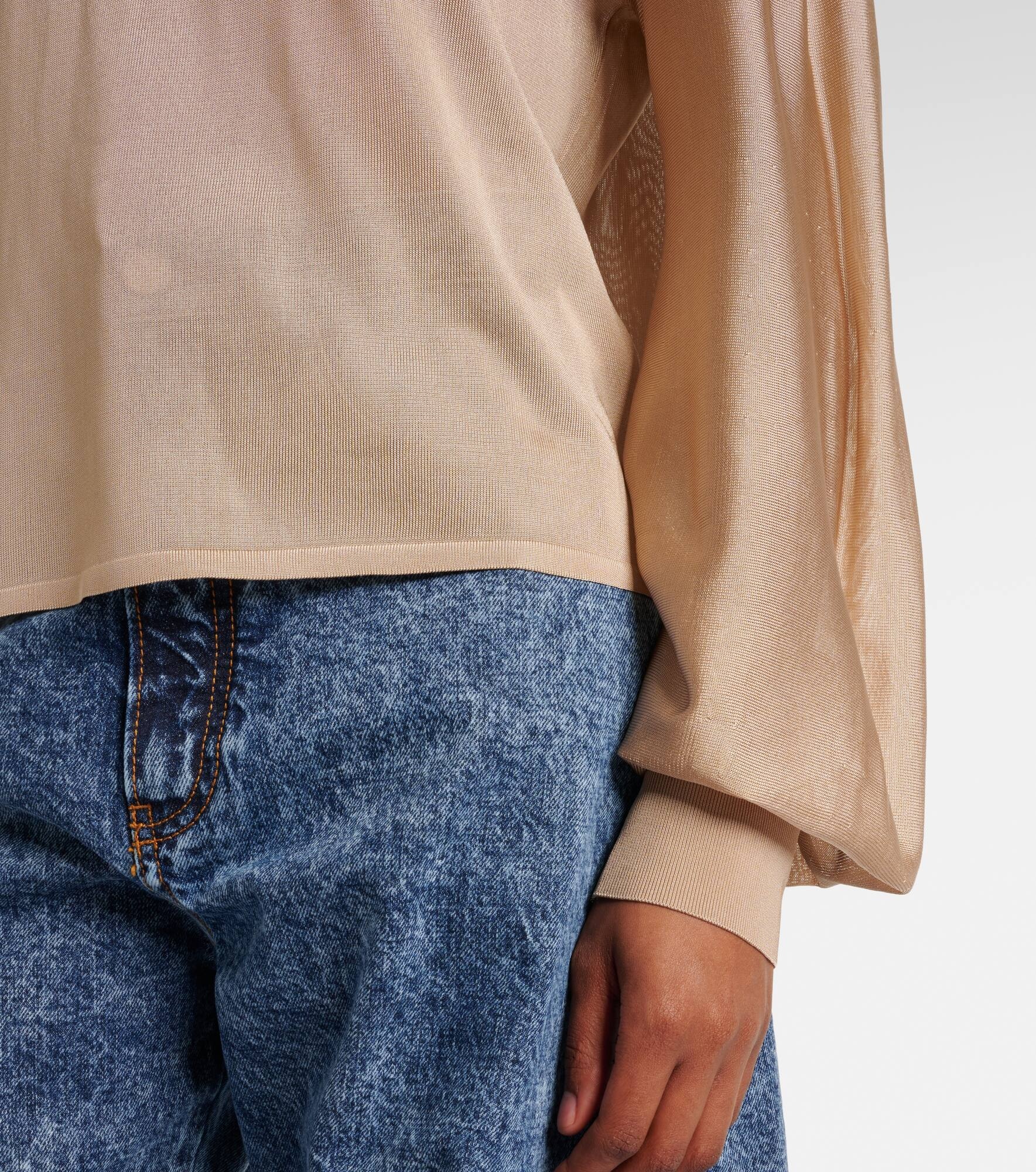 Lamé sweater - 5