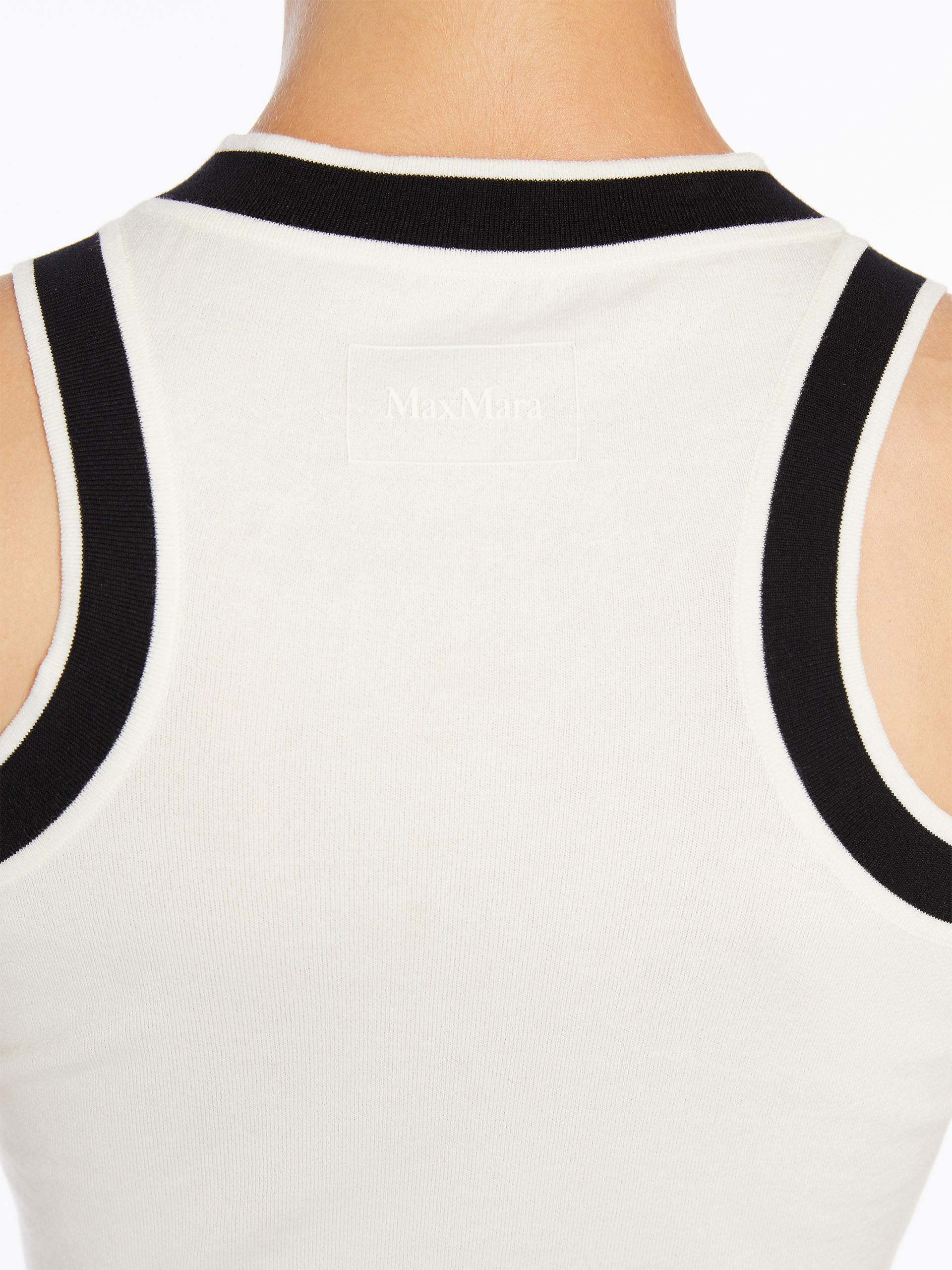 RUGGERO Cotton yarn crop top - 5