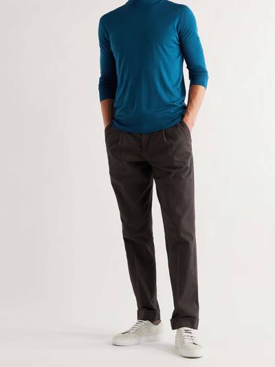 Loro Piana Slim-Fit Wish Virgin Wool Rollneck Sweater outlook