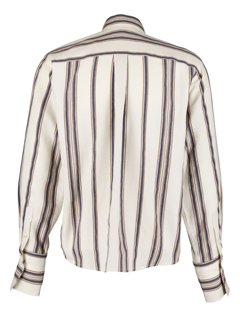 MARRAKSHI LIFE striped cotton shirt outlook