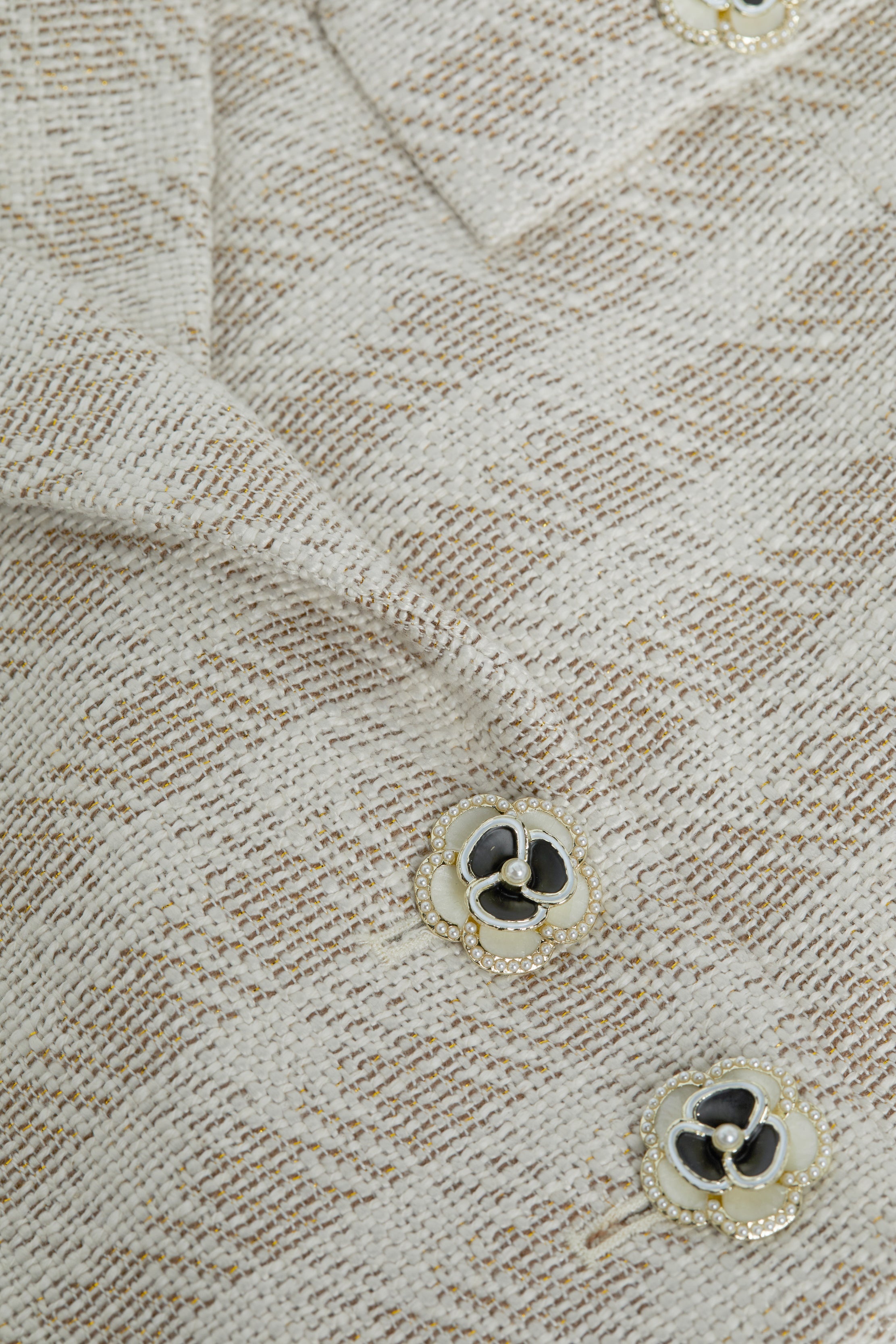 Maura Cropped Tweed Jacket - 3