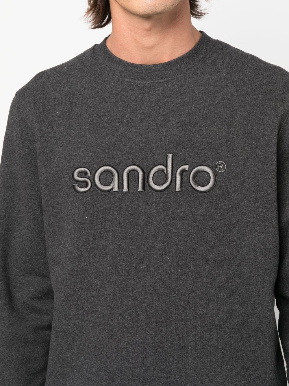 embroidered logo jumper - 5