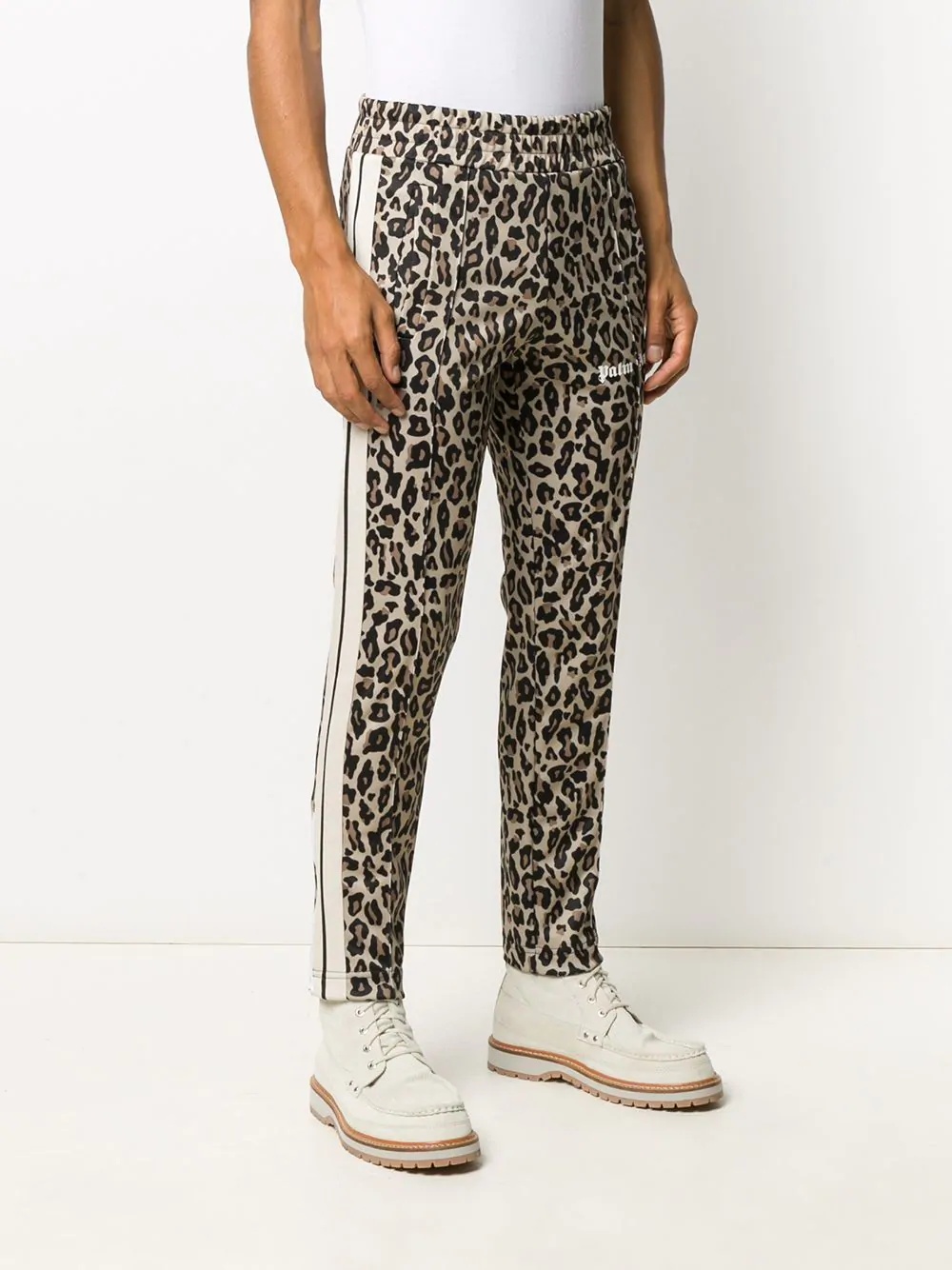 leopard-print track pants - 3