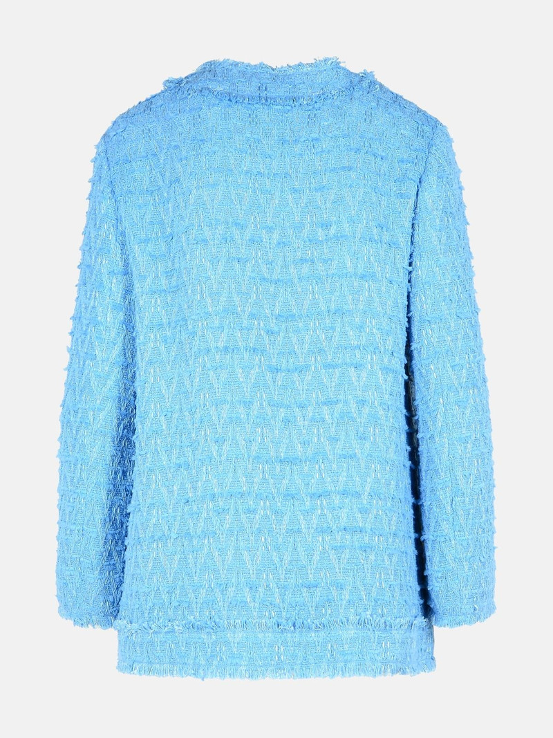 Dolce & Gabbana LIGHT BLUE COTTON BLEND JACKET outlook