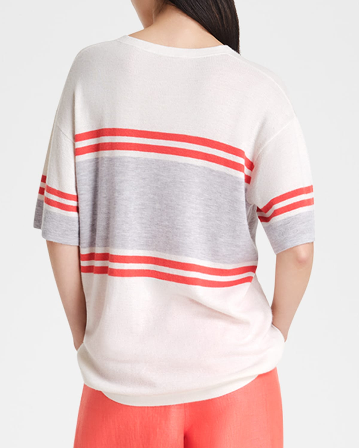 Engineered Stripe Big Boy Tee - 3