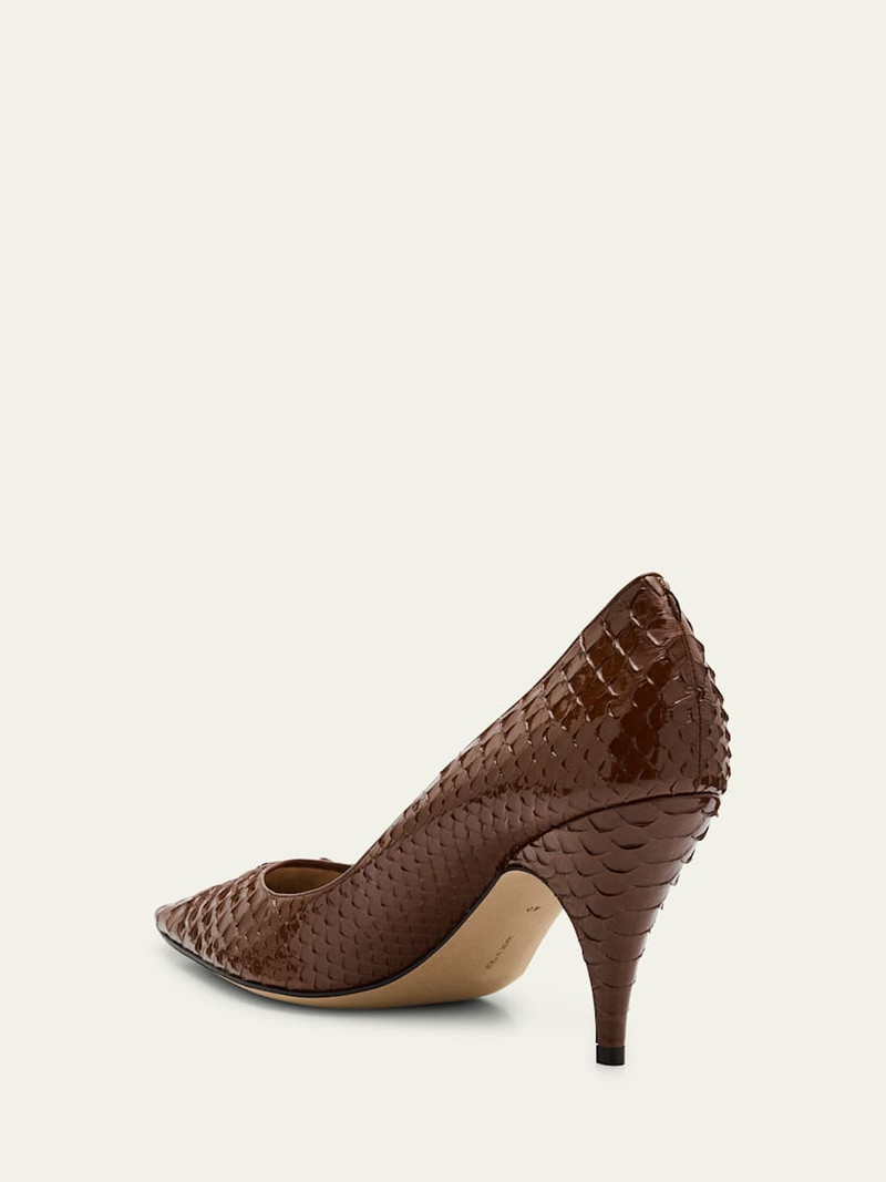 Liisa Python Stiletto Pumps 4