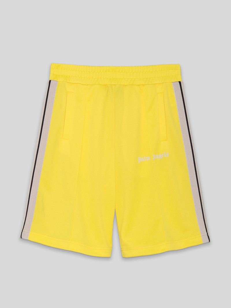 YELLOW TRACK SHORTS 1