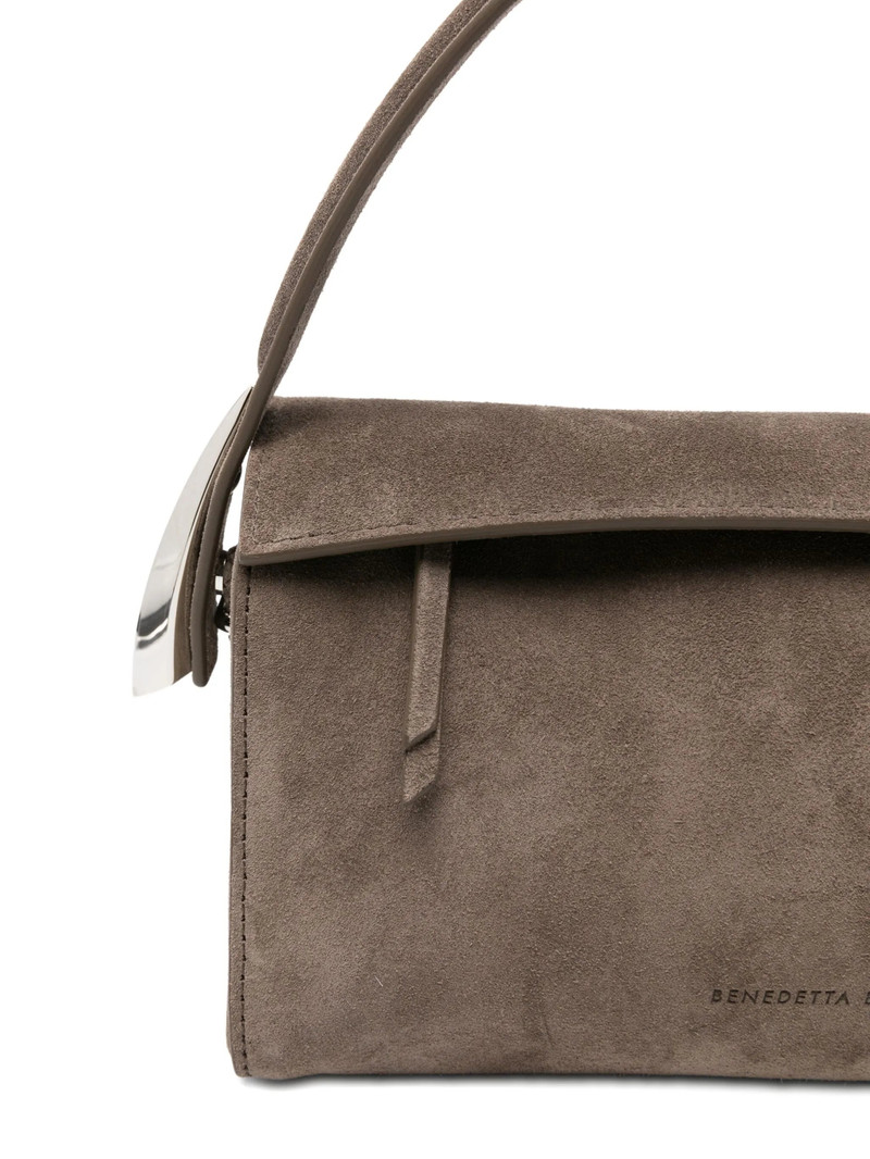 Benedetta Bruzziches Suede Satchel Bag 3