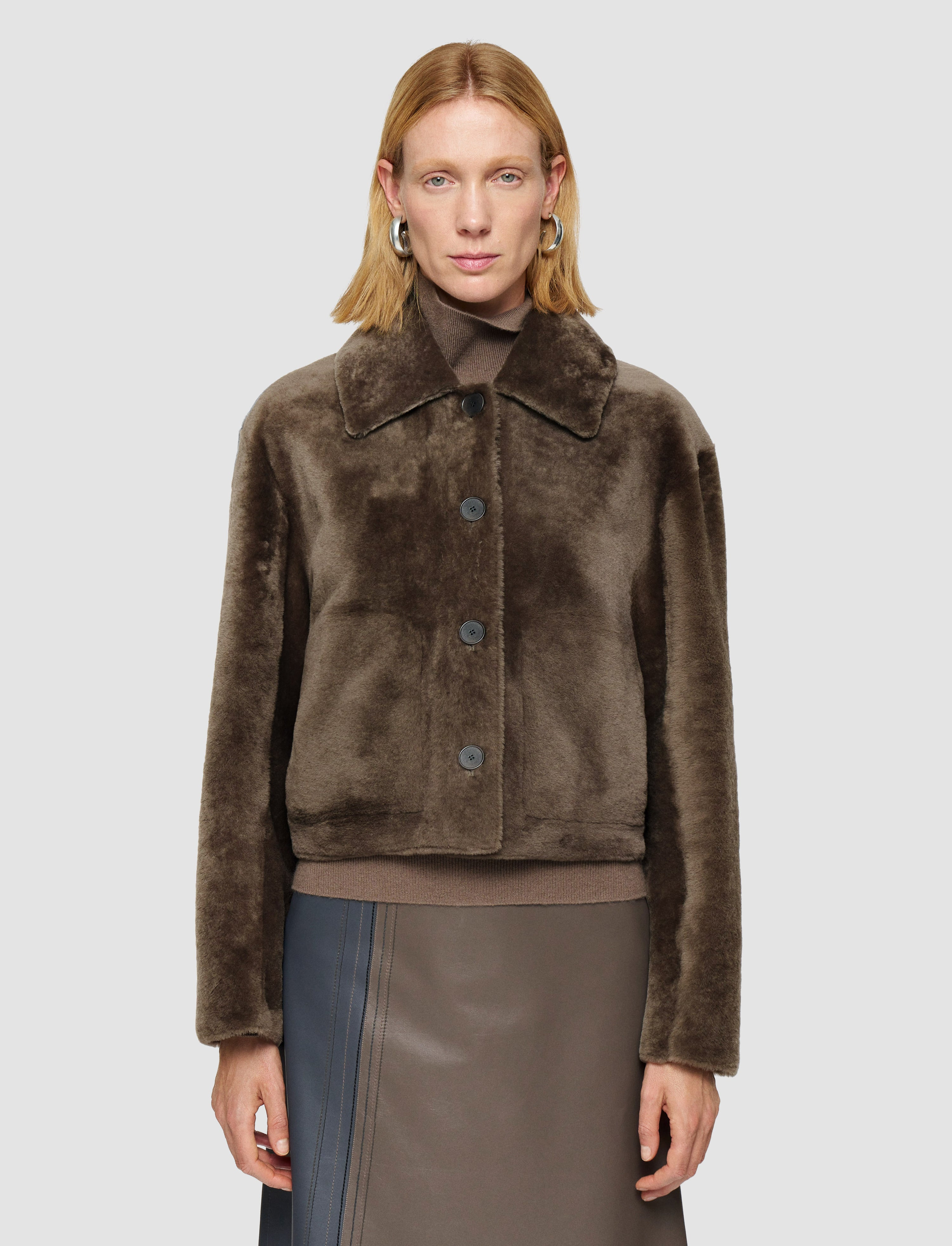 Alloway Reversible Soft Shearling Jacket - 4