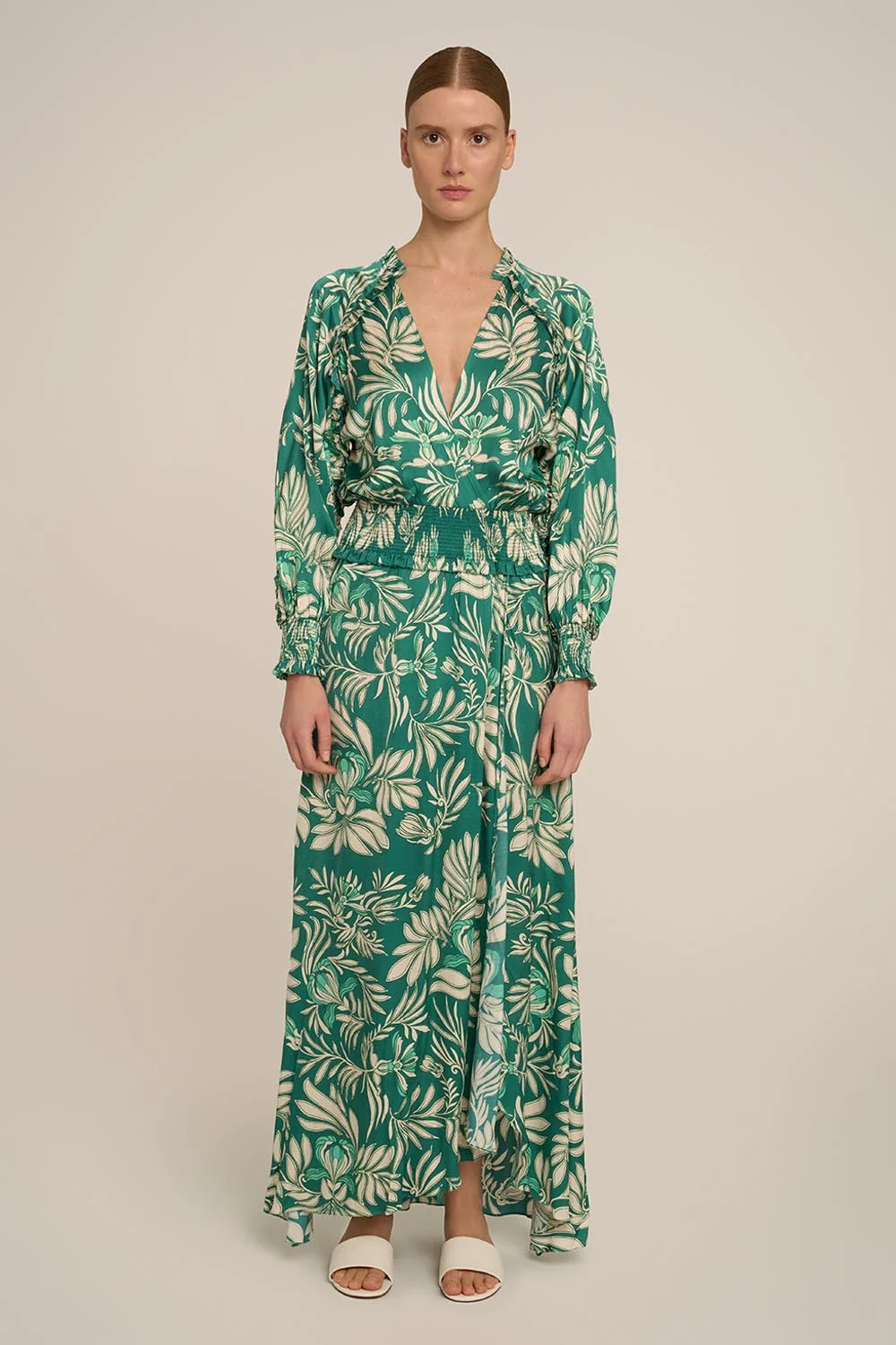 Long Dress Kelly - Green Kerylos - 1