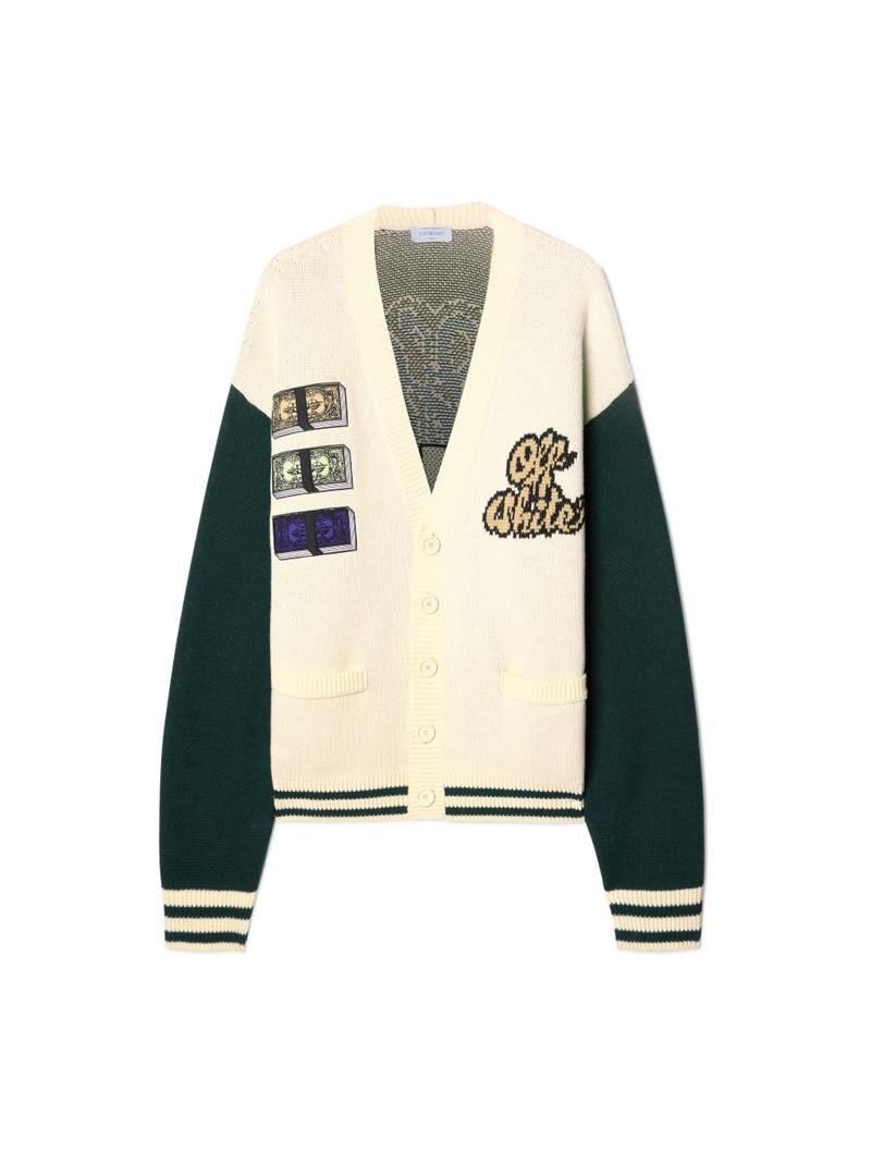 Crystal Cash Varsity Cardigan 1