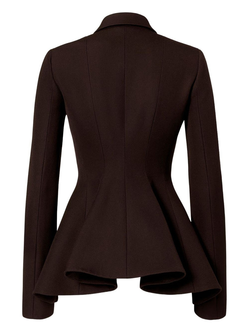 FENDI peplum blazer outlook
