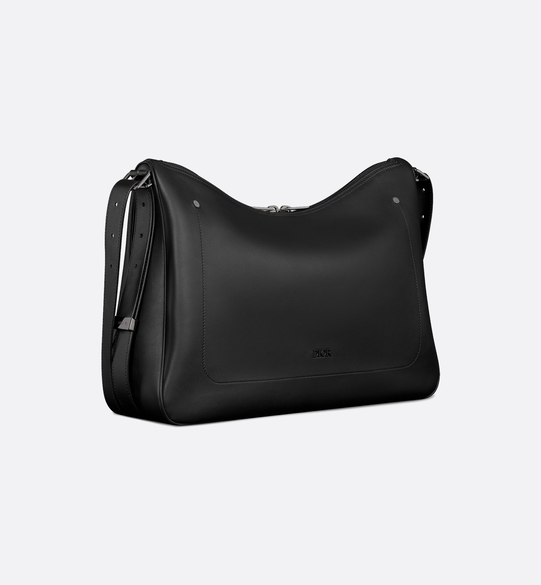 Large Dior Slider Zipped Hobo Bag - 3