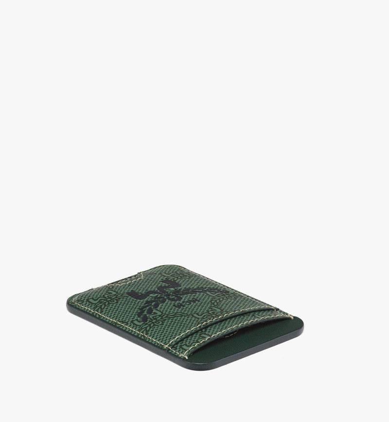 MCM Himmel N/S Card Case in Lauretos outlook